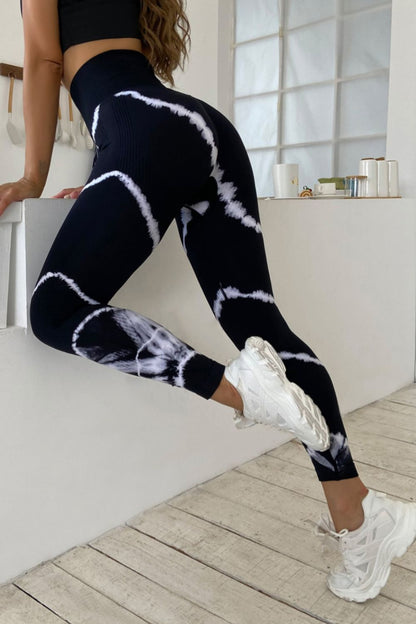 Slim Fit High Waist Long Active Pants