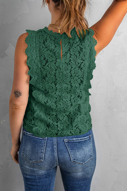 Lace V-Neck Tank