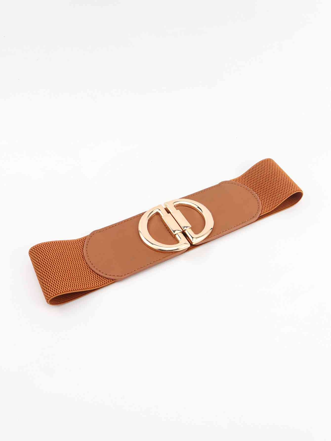 D Buckle Elastic Belt