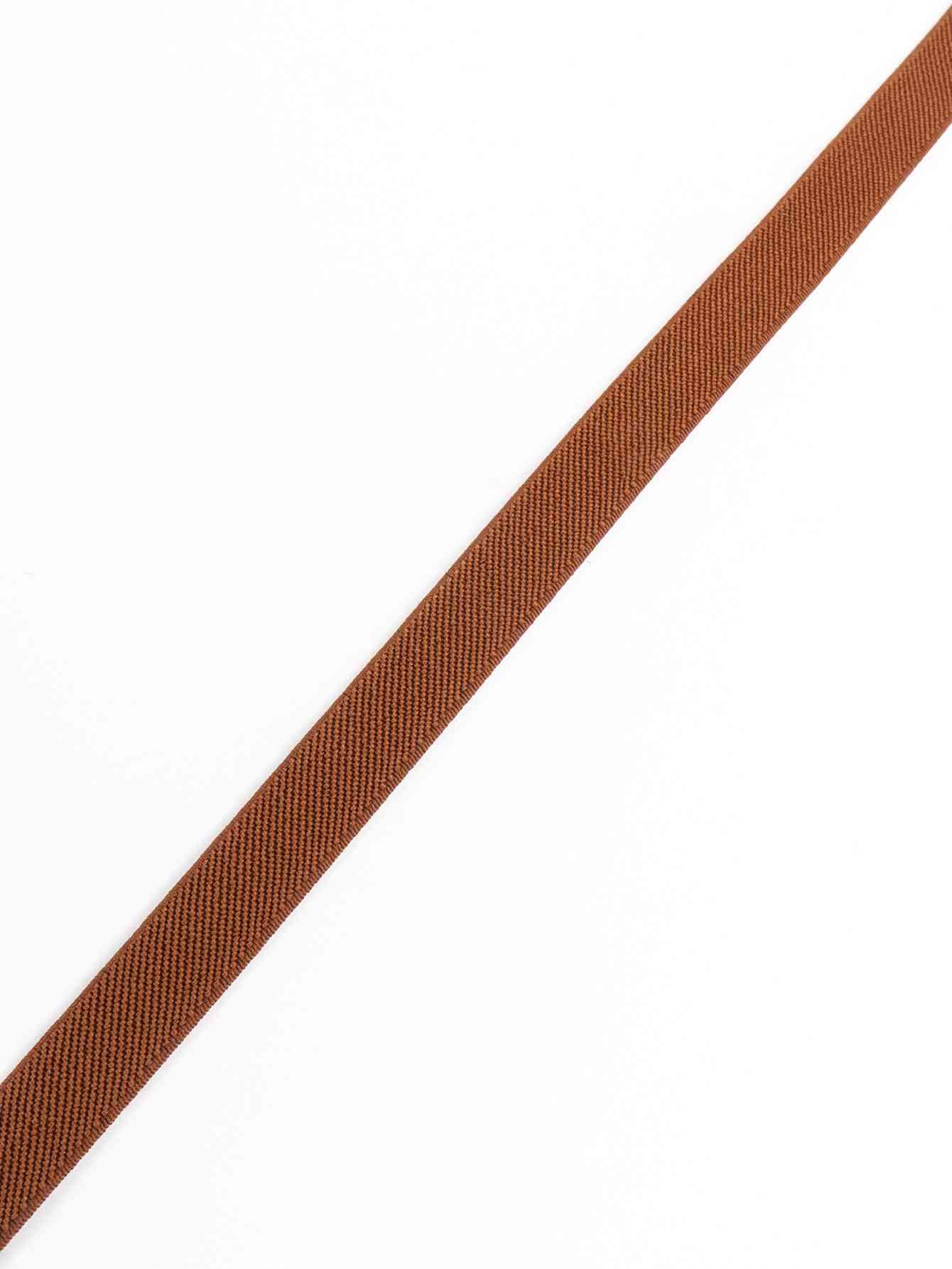 PU Elastic Skinny Belt